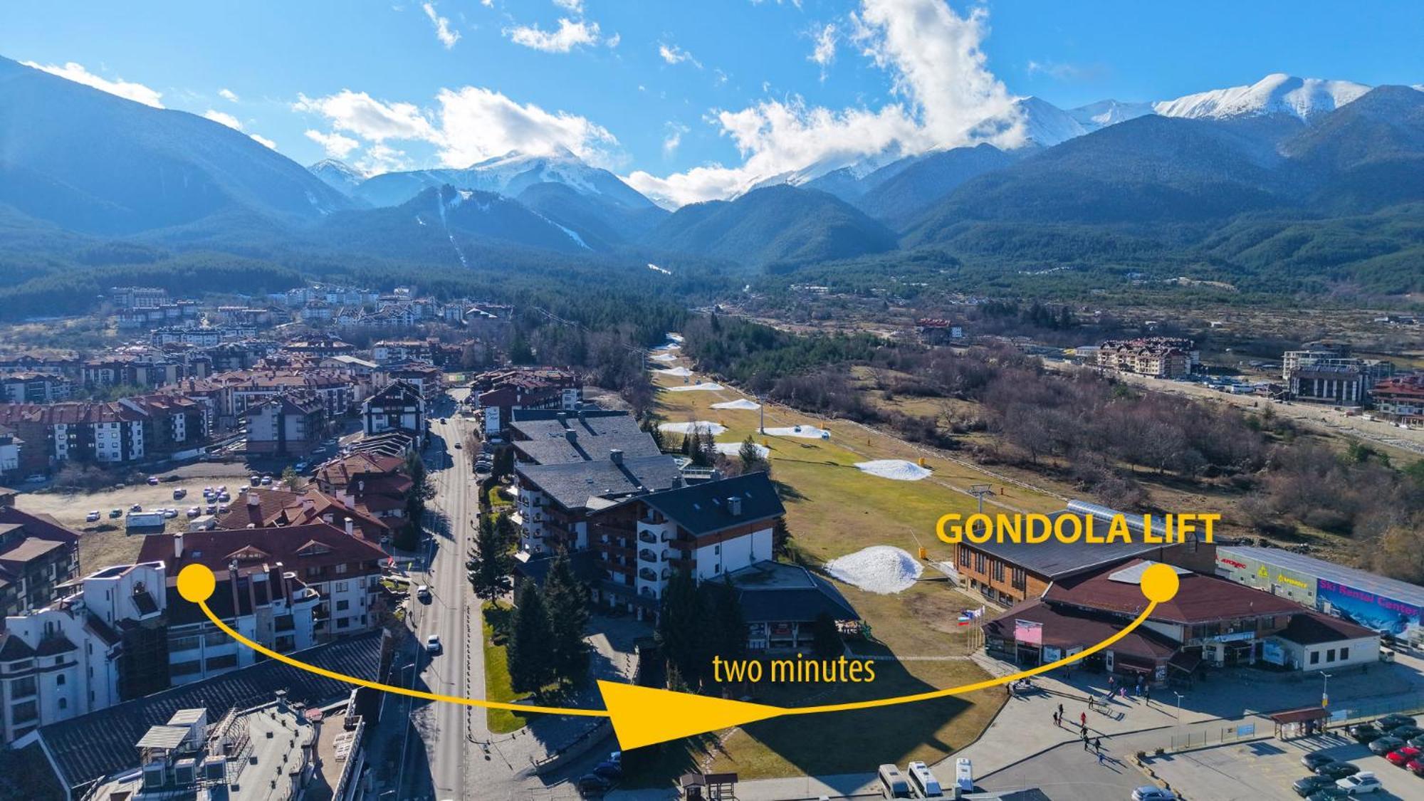 Cozy Apartment Next To Gondola Bansko Luaran gambar